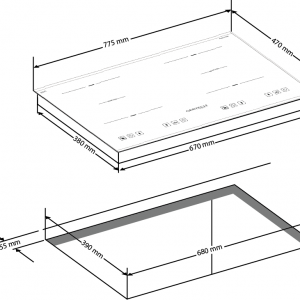 Bếp Đôi Từ GT-I5201 (Model 2019)