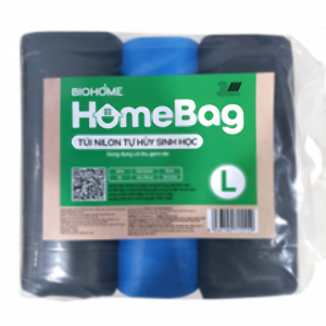Túi rác tự hủy 25L (size L) Bioplas - HH00315