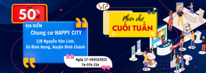 PHIÊN CHỢ CUỐI TUẦN CHUNG CƯ HAPPY CITY