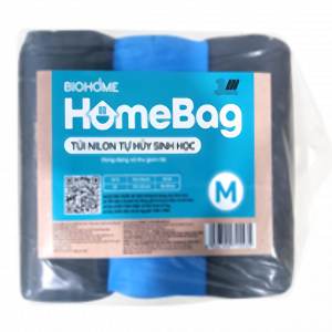 Túi rác tự hủy 25L (size M) Bioplas - HH0034