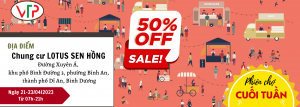 PHIÊN CHỢ CUỐI TUẦN CHUNG CƯ LOTUS SEN HỒNG
